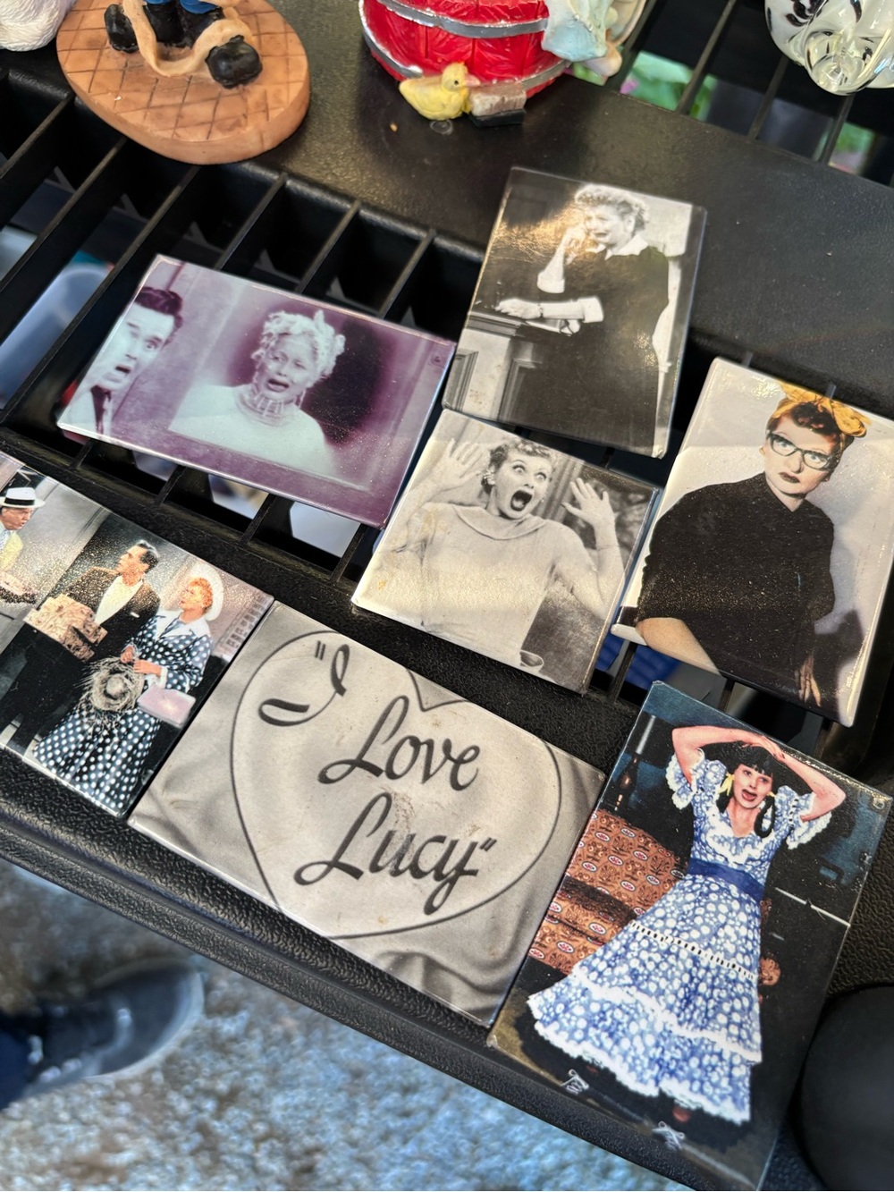 I Love Lucy Decorative Magnet - Multi-Color